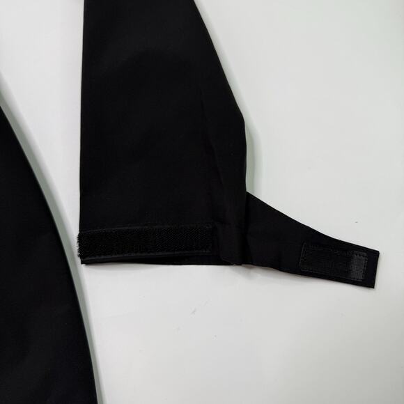 Canadiana Black Rain Jacket Weather Gear Light Wind RCGS X Womens Size XS - Picture 15 of 16